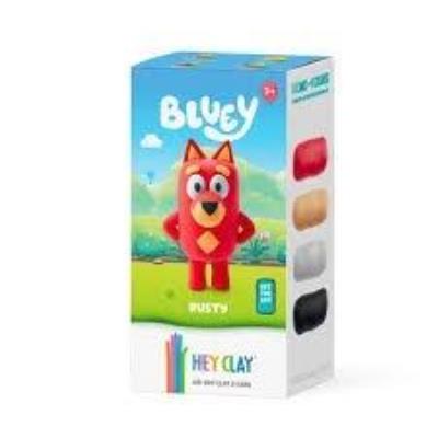 Hey Clay - Figurka Bluey Rusty + akcesoriami 5pak. Wydawca: TM Toys. SmakLiter.pl Opakowanie Hey Clay - Figurka Bluey Rusty + akcesoriami 5pak