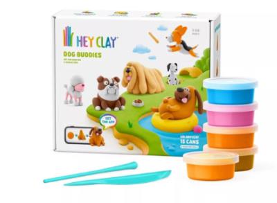 Hey Clay - Zestaw Psi Przyjaciele 15pak. Wydawca: TM Toys. SmakLiter.pl Opakowanie Hey Clay - Zestaw Psi Przyjaciele 15pak