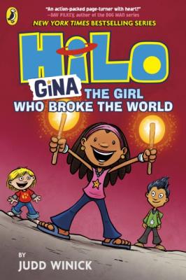 Okładka książki Hilo. Gina The Girl Who Broke the World