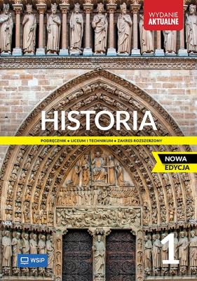 Okładka książki Historia LO 1 Podr. ZR 2025 WSIP