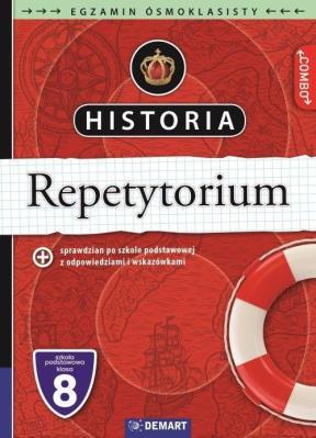 Okładka książki Historia. Repetytorium. Egzamin ósmoklasisty