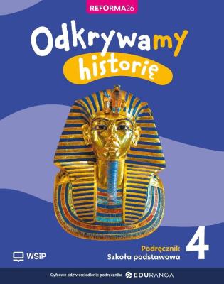 Okładka książki Historia SP 4 Odkrywamy historię podręcznik