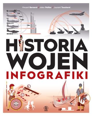 Okładka książki Historia wojen. Infografiki
