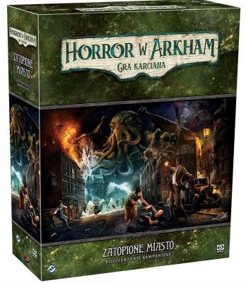 Opakowanie Horror w Arkham LCG: Zatopione miasto Rozszerzenie
