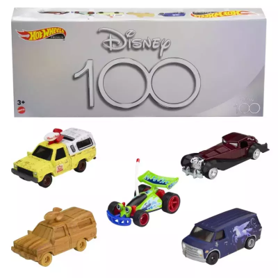 Opakowanie Hot Wheels Disney 100 Rocznica 5-pak