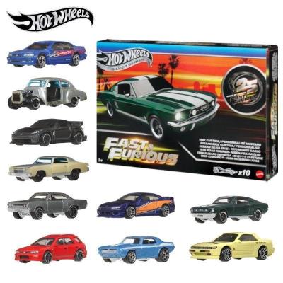 Opakowanie Hot Wheels Fast & Furious Szybcy i wściekli 10-pak