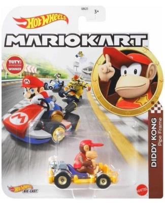 Opakowanie Hot Wheels Mario Kart Diddy Kong