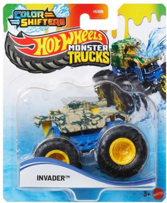 Opakowanie Hot Wheels Monster Trucks Color Shifters JDV95