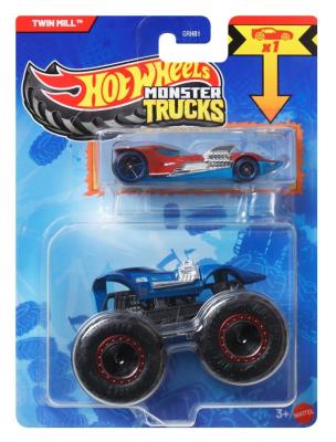 Opakowanie Hot Wheels Monster Trucks Pojazd 1:64 + Autko