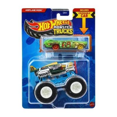 Opakowanie Hot Wheels Monster Trucks Pojazd 1:64 + Autko