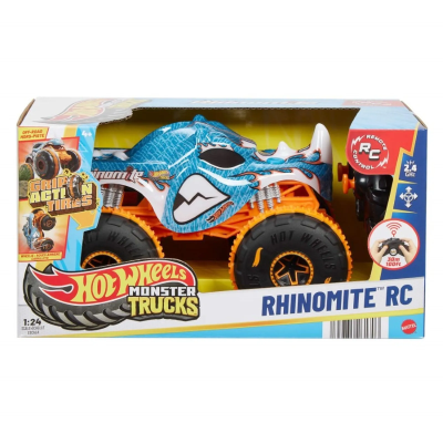 Opakowanie Hot Wheels Monster Trucks R/C Rhinomite 1:24