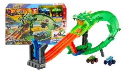 Opakowanie Hot Wheels Monster Trucks Rekiny vs Dinozaury