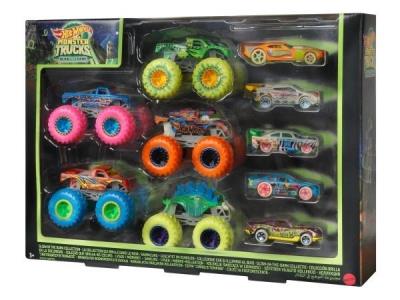 Opakowanie Hot Wheels Monster Trucks świecące 10-pak (4szt)