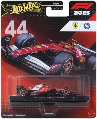 Opakowanie Hot Wheels Premium Bolid F1 Lewis Hamilton