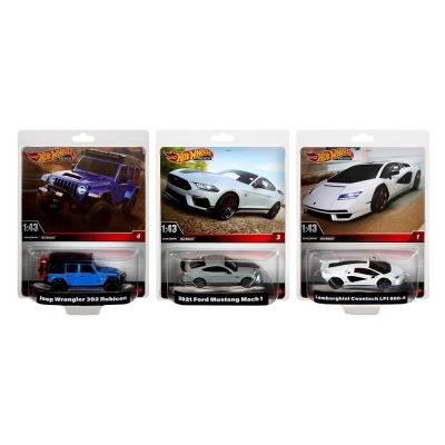 Opakowanie Hot Wheels Premium Pojazd 1:43 mix (6szt)