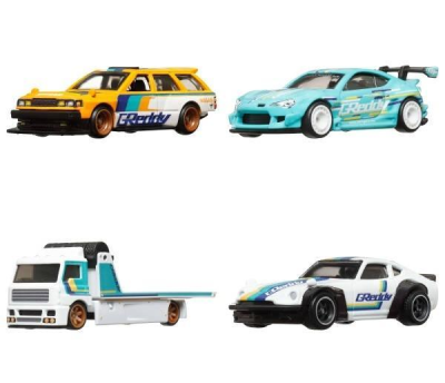 Opakowanie Hot Wheels Premium Zestaw Real Riders mix (2szt)