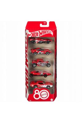 Opakowanie Hot Wheels Samochodziki 5-pak z okazji 80 lecia