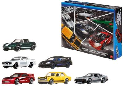 Opakowanie Hot Wheels Silver Japan 6PK