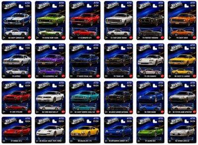 Opakowanie Hot Wheels Silver Series Automotive Hill Mix