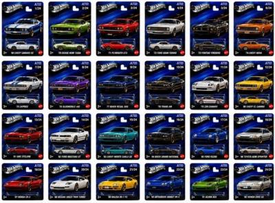 Opakowanie Hot Wheels Silver Series Automotive Mix (24szt)