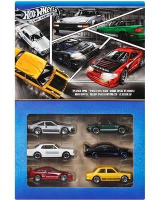 Opakowanie Hot Wheels Silver Series Streets of Japan 6-pak