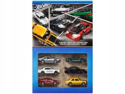 Opakowanie Hot Wheels Silver Streets of Japan 6-pak (6szt)