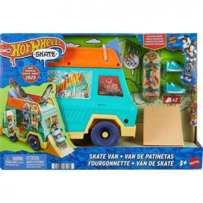 Opakowanie Hot Wheels Skate Van Pojazd Zestaw 2w1