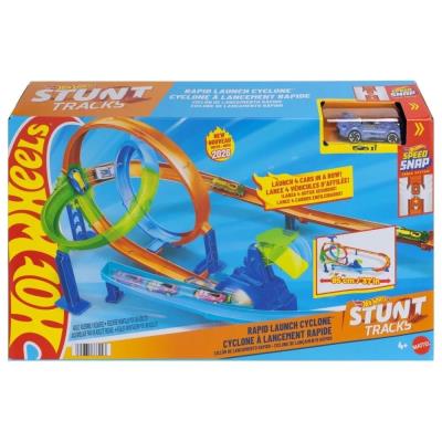 Opakowanie Hot Wheels Stunt Tracks Tor wyścigowy Rajdowy