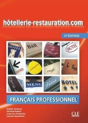 Okładka książki Hotellerie-restauration.com 2ed. podręcznik+online