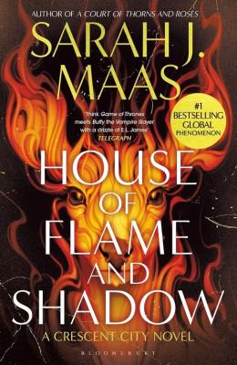 House of Flame and Shadow wer. angielska. Autor: Sarah J. Maas. SmakLiter.pl Okładka książki House of Flame and Shadow wer. angielska
