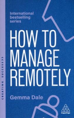 Okładka książki How to manage remotely wer. angielska