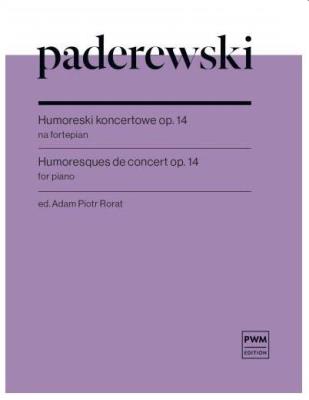 Okładka książki Humoreski koncertowe op.14 na fortepian