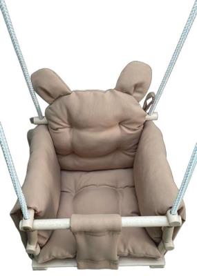 Opakowanie Huśtawka drewniana głęboka z materacem