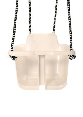 Huśtawka dziecięca ze sznurkami max 25kg Kolor soft neutral PLASTO. Wydawca: Tactic. SmakLiter.pl Opakowanie Huśtawka dziecięca ze sznurkami max 25kg Kolor soft neutral PLASTO