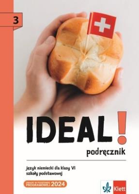 Okładka książki Ideal! 3 Język Niemiecki Podręcznik klasa 6 szkoła podstawowa