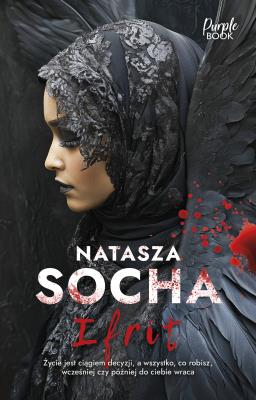 Ifrit. Autor: Natasza Socha. SmakLiter.pl Okładka książki Ifrit
