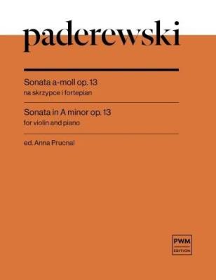 Okładka książki Ignacy Jan Paderewski. Sonata a-moll op. 13