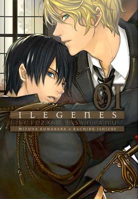 Ilegenes - Ścieżki obsydianu. Tom 1. Autor: Kachiru Ishizue, Mizuna Kuwabara. SmakLiter.pl Okładka książki Ilegenes - Ścieżki obsydianu. Tom 1