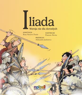 Okładka książki Iliada. Wersja nie dla dorosłych