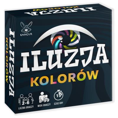 Iluzja Kolorów. Wydawca: Kangur. SmakLiter.pl Opakowanie Iluzja Kolorów