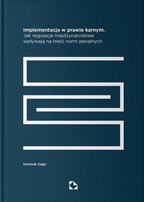 Okładka książki Implementacja w prawie karnym