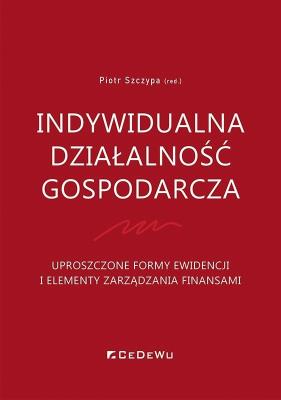 Okładka książki Indywidualna działalność gospodarcza