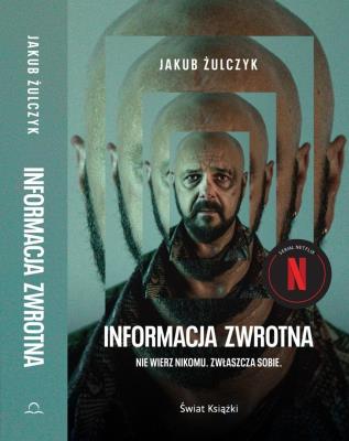 Okładka książki Informacja zwrotna (okładka filmowa)