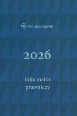 Opakowanie Informator Prawniczy 2026 granatowy format A5