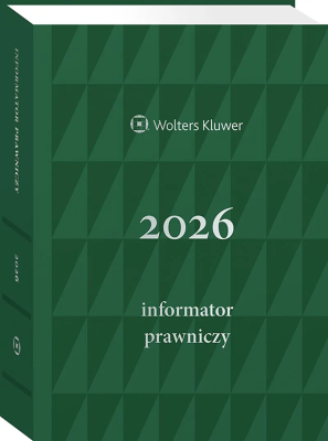 Opakowanie Informator Prawniczy 2026 zielony (format A5)