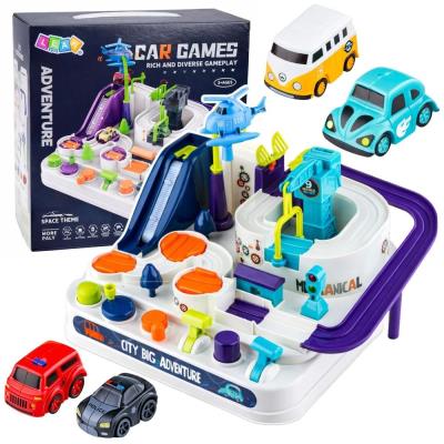 Opakowanie Interaktywny samochodowy tor przeszków + 4 auta