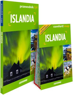 Okładka książki Islandia light: przewodnik + mapa