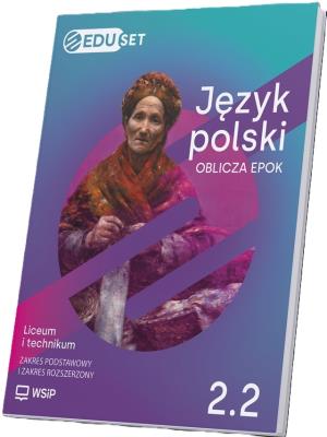 Okładka książki J. polski LO 2/2 Oblicza epok EDUset + online ZPiR