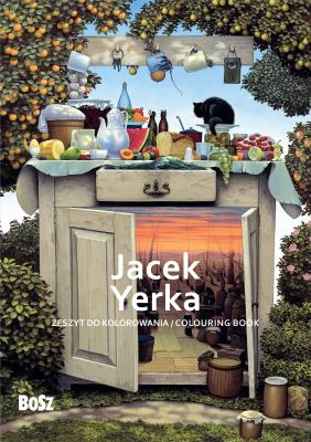 Okładka książki Jacek Yerka - zeszyt do kolorowania