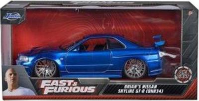 Jada F&F Nissan Skyline blue 2002 1:24. Wydawca: Jada. SmakLiter.pl Opakowanie Jada F&F Nissan Skyline blue 2002 1:24
